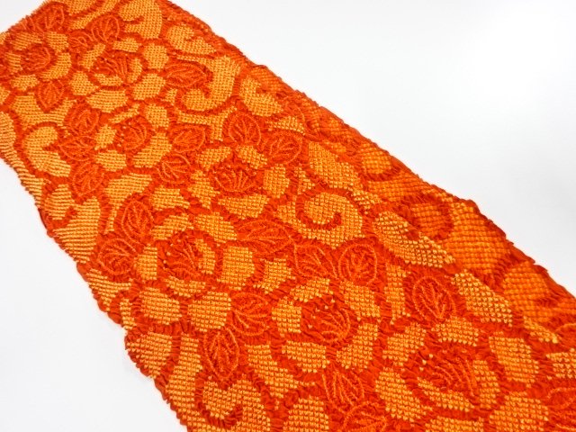  正絹　振袖用　絞り帯揚げ